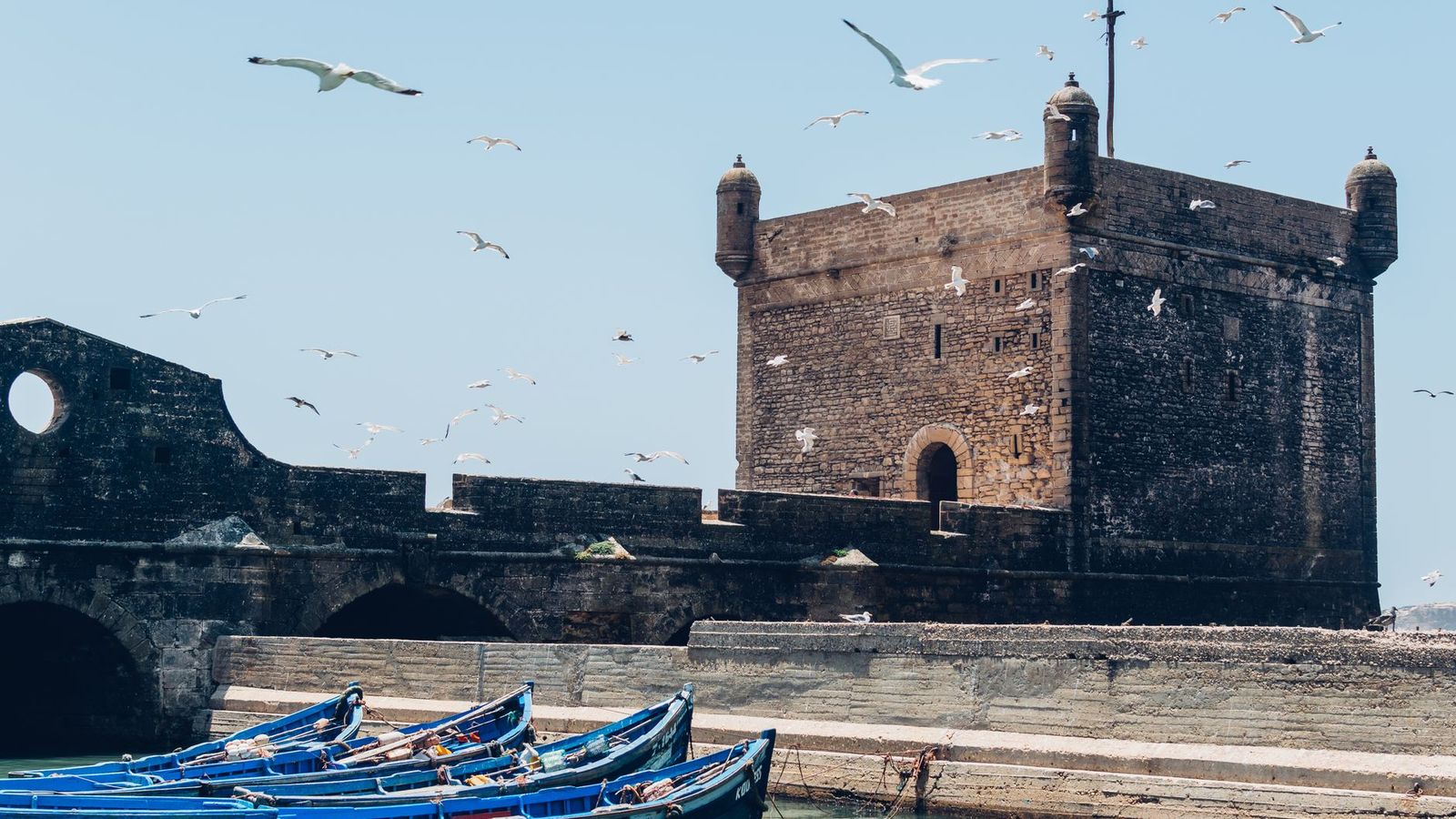 Essaouira, le port et les remparts